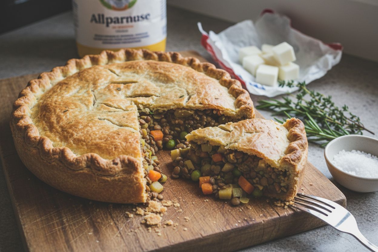 Tourtière végétarienne québécoise