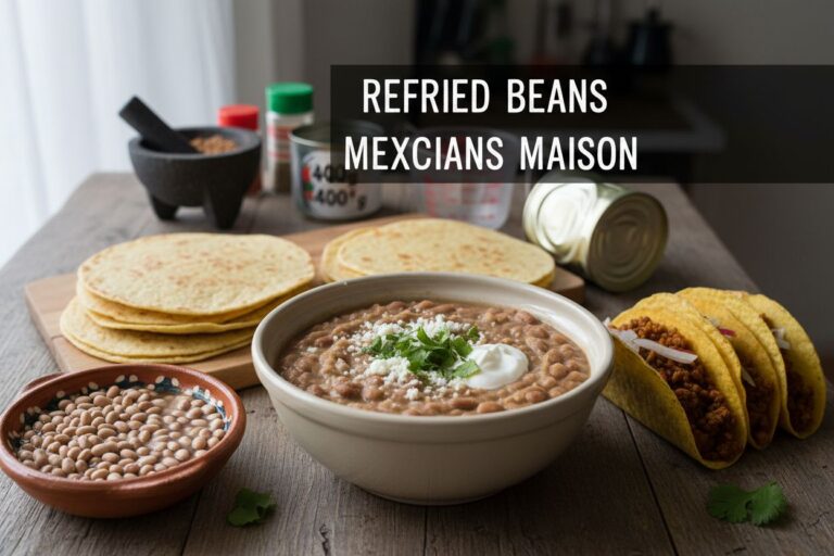Refried Beans Mexicains La Recette Facile et Gourmande