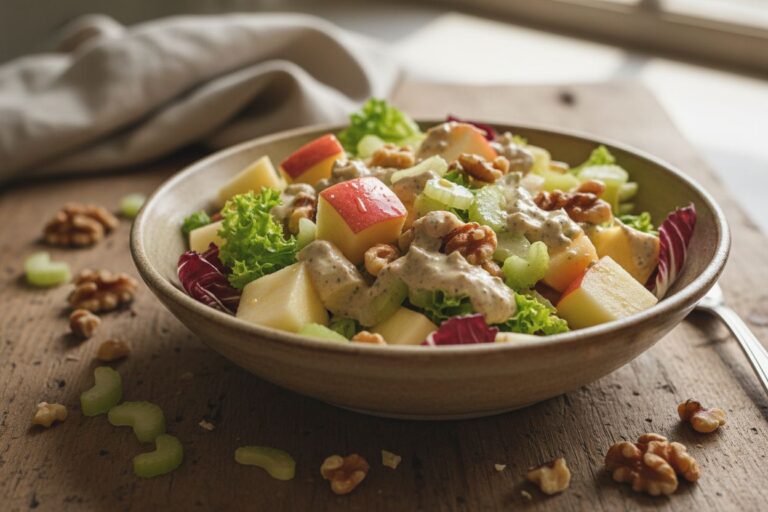 Waldorf Végétarienne Revisitee Croquant et Gourmand