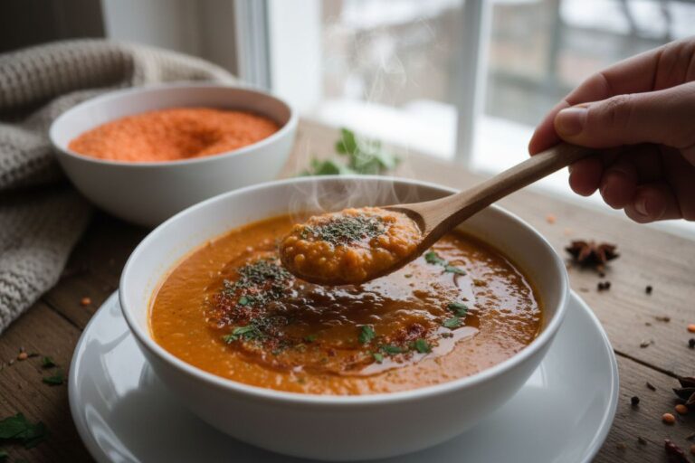Soupe Turque Lentilles Rouges: Recette Facile et Parfumée