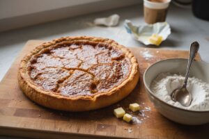 Tarte au sucre belge