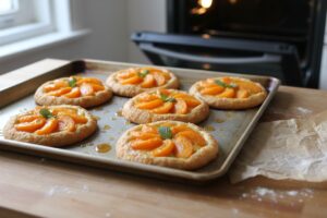 Tartelette aux abricots caramélisés