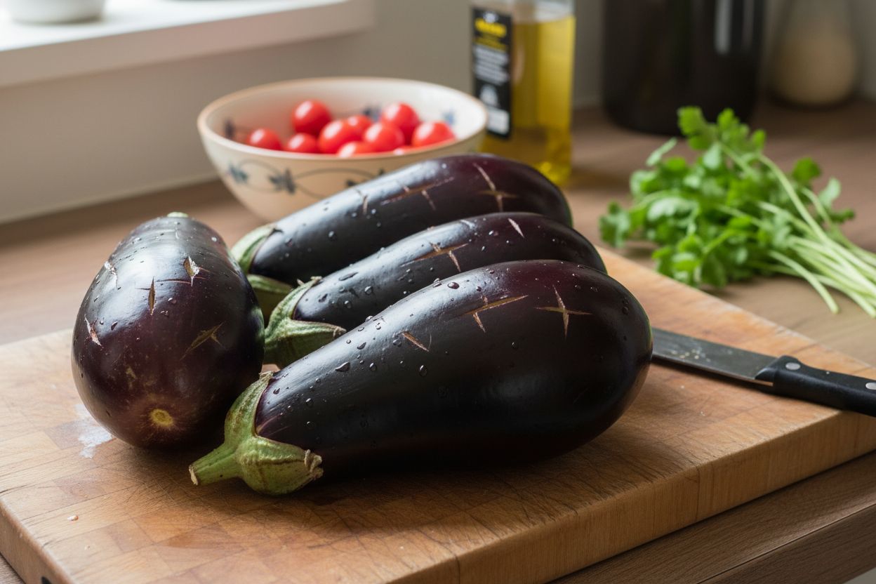 Zaalouk marocain (caviar d'aubergines) terminé