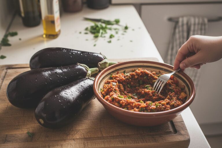 Zaalouk Caviar d'aubergines marocain Recette facile et parfumée