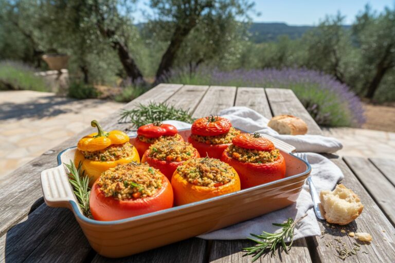 Légumes farcis Recette provençale parfumée au thym et romarin