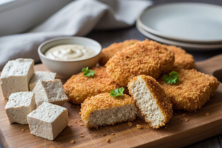 Nuggets Seitan Croustillants Recette Facile et Gourmande