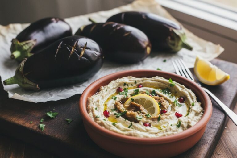 Baba Ganoush Libanais Recette Facile et Authentique Mezze Incontournable