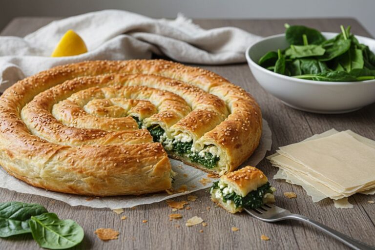 Börek épinards féta Recette turque facile et gourmande