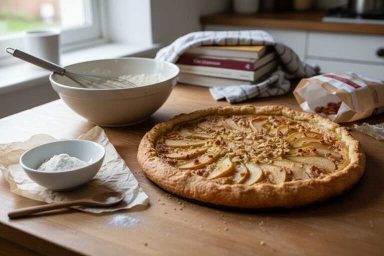 Tarte bourdaloue Poires fondantes et crème d'amandes facile