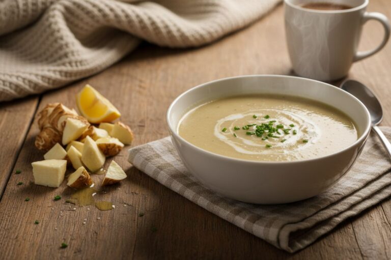 Velouté de topinambours recette d'enfance onctueuse et facile