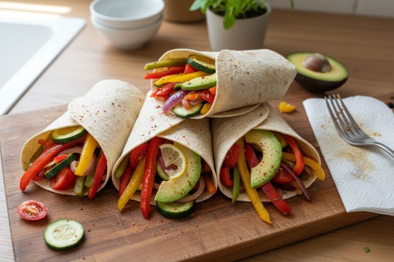 Wraps Tex Mex Légers et Gourmands Festin de Saveurs et Couleurs