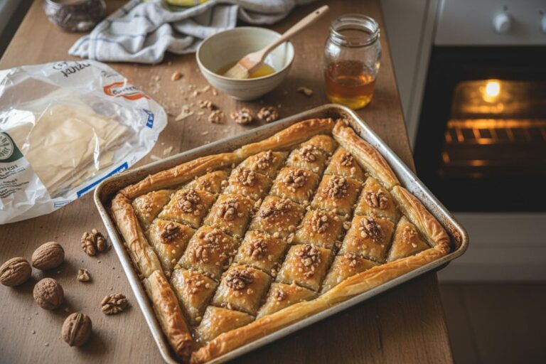 Baklava Recette facile du dessert oriental croustillant et parfumé