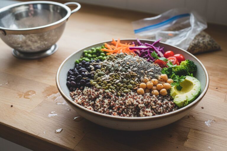 Recette bowl végétarien complet et équilibré