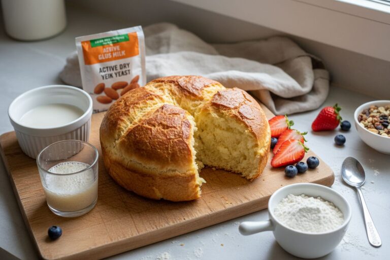 Brioche moelleuse végétale recette saine sans beurre enrichie en nutriments