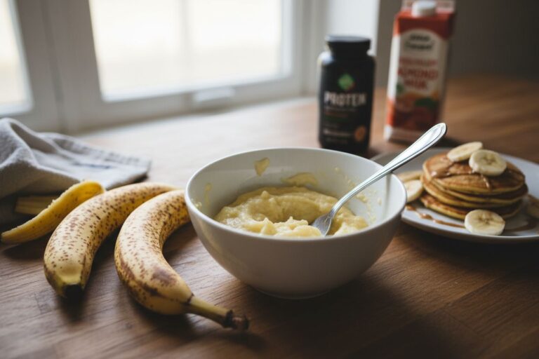Pancakes prot bananes Recette energie boost nutri