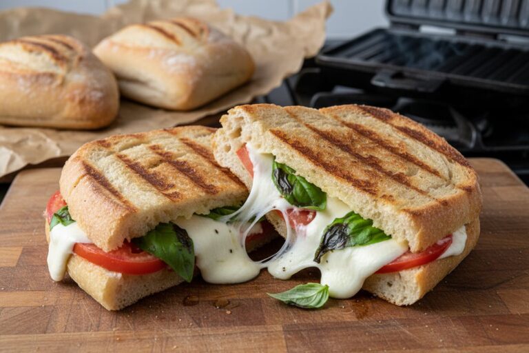 Recette Panini Mozzarella Tomate Basilic Le sandwich italien gourmand et rapide