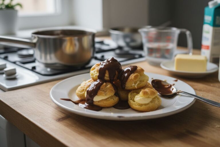 Recette profiteroles chocolat facile et rapide Croquant Gourmand