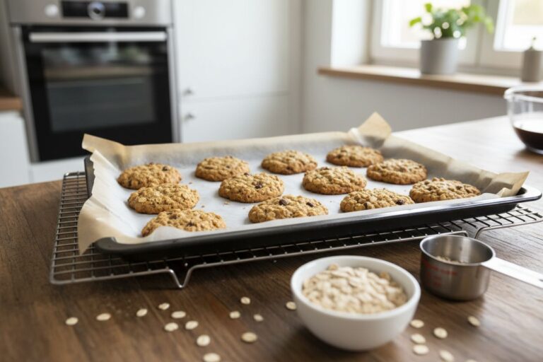 Recette cookies protéinés maison sans sucre collation saine et énergisante