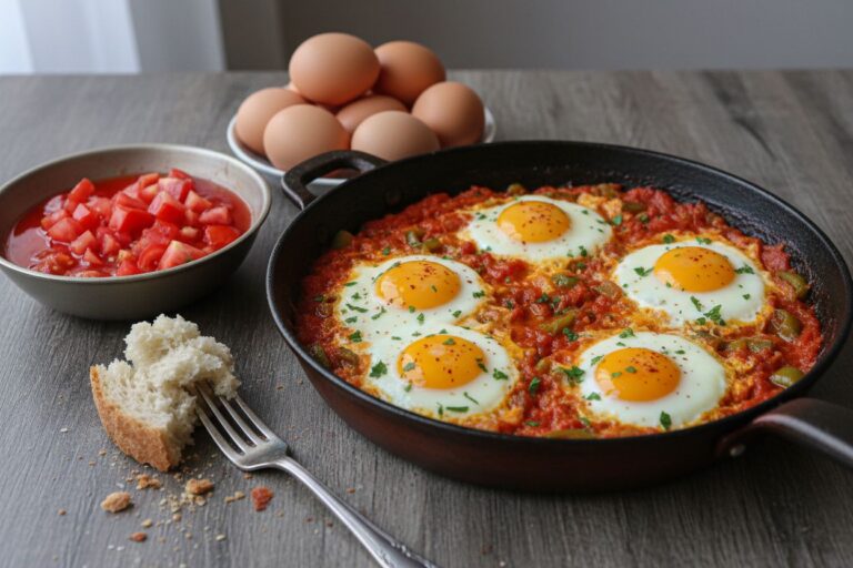 Menemen La recette turque facile pour un petit déjeuner gourmand