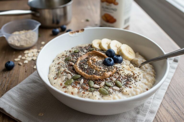 Recette Porridge Protéiné Graines Boost Énergie Matin Healthy