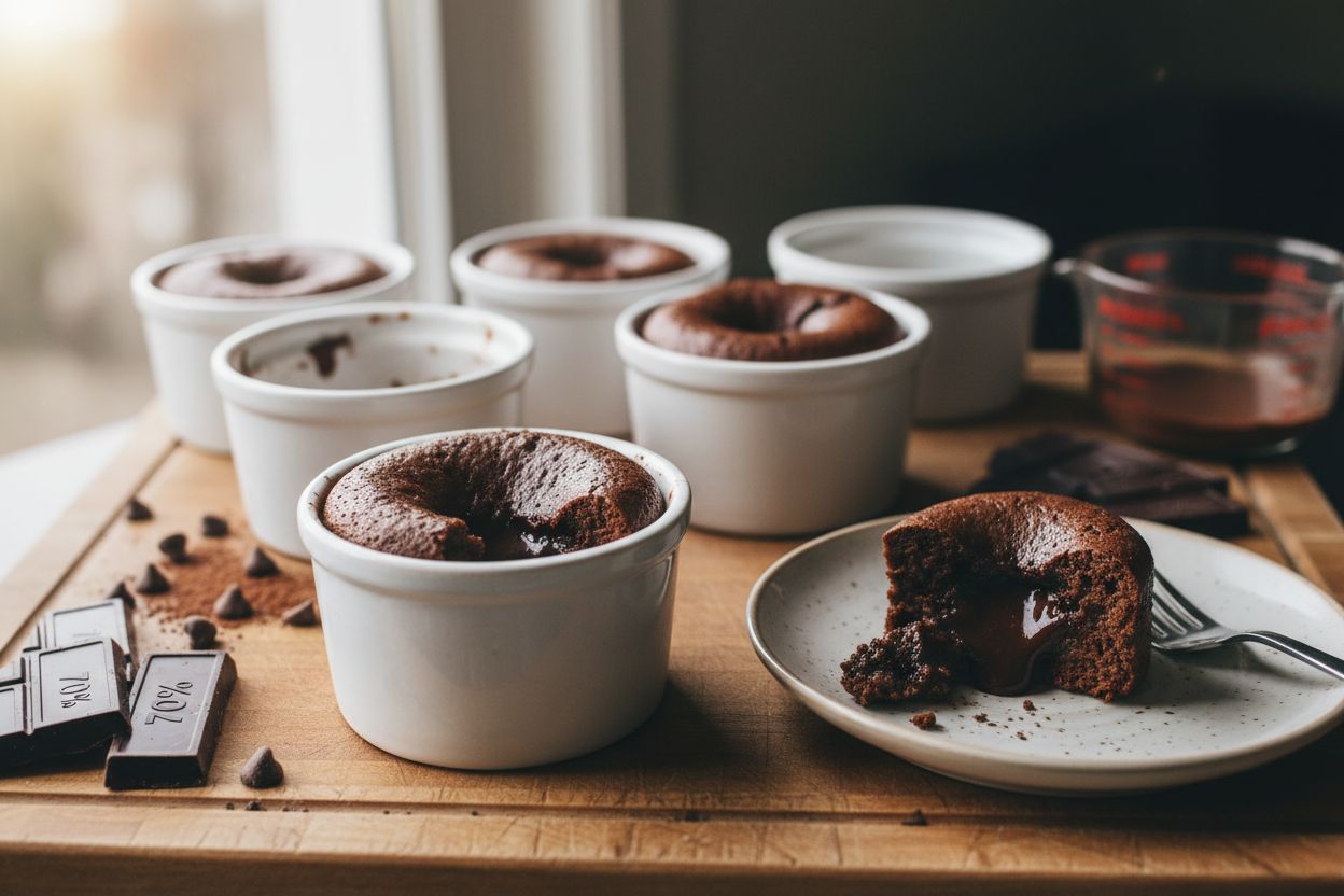 Moelleux au chocolat sans gluten