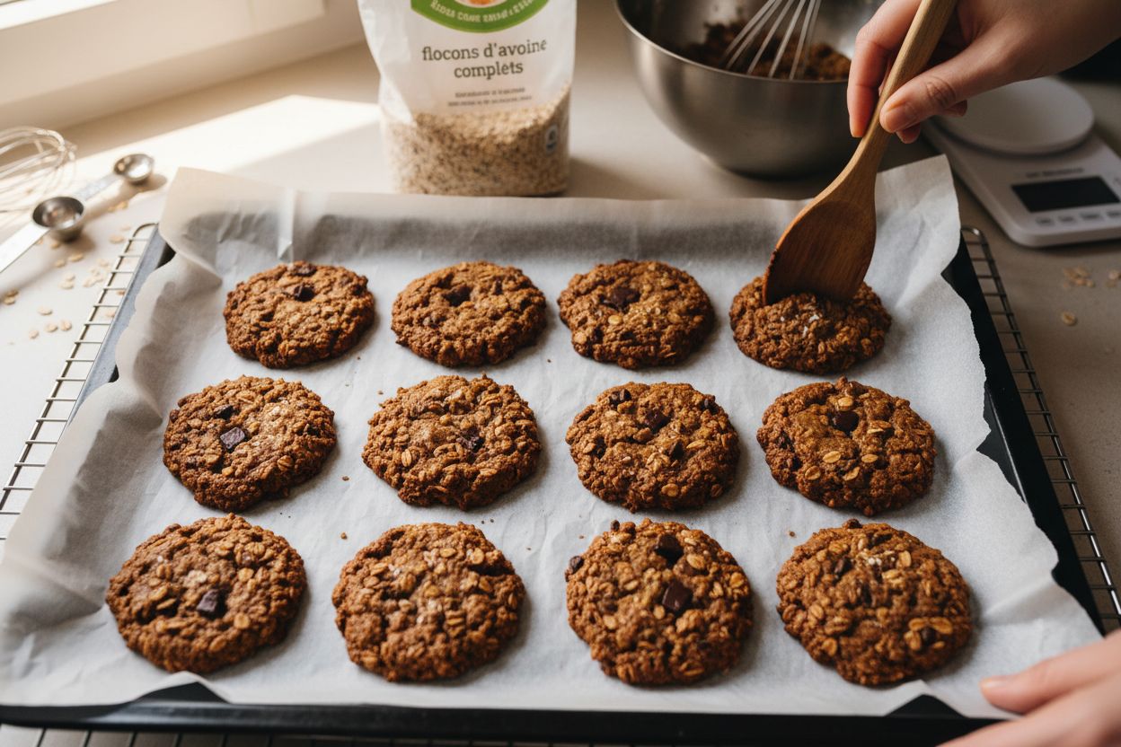 Cookies protéinés sans sucre