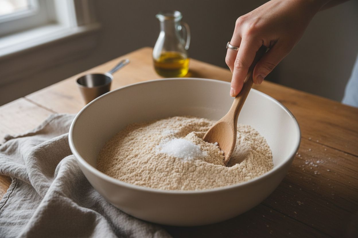 Pâte à tarte sans beurre terminé