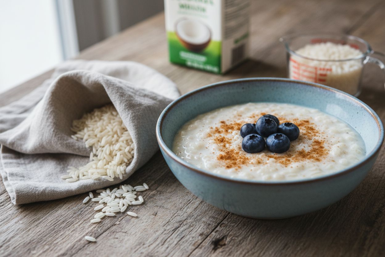 Riz au lait sans lait de vache terminé