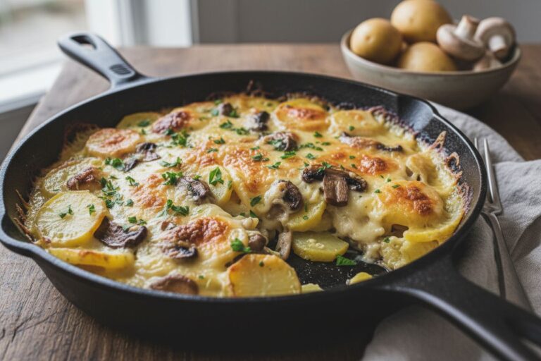 Recette tartiflette végétarienne facile et gourmande