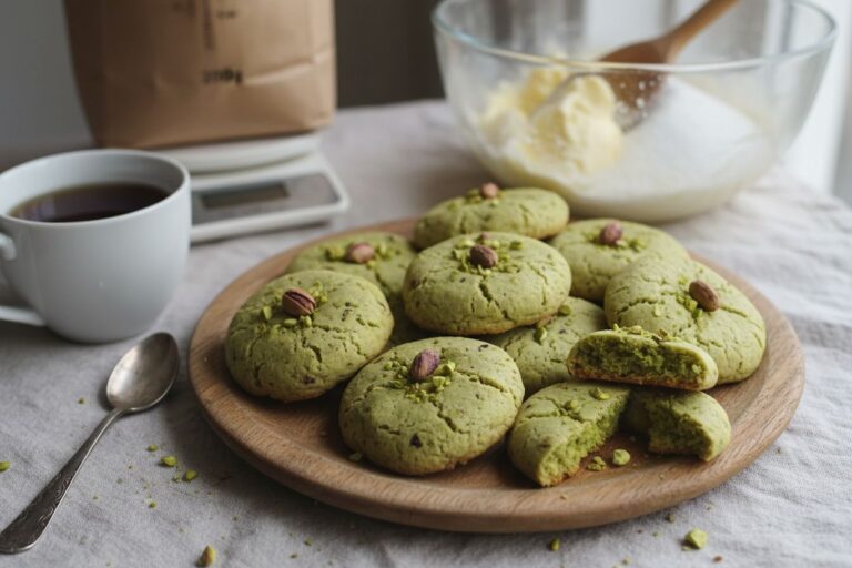 Cookies Pistache Moelleux et Parfumés Recette Facile