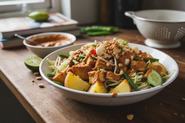 Gado Gado Salade Indonésienne Recette Facile Maison