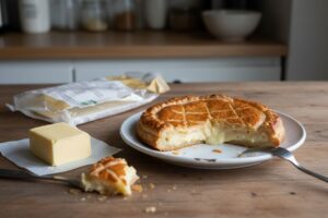 Galette des rois frangipane sans œuf