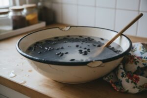 Soupe de haricots noirs à la cubaine