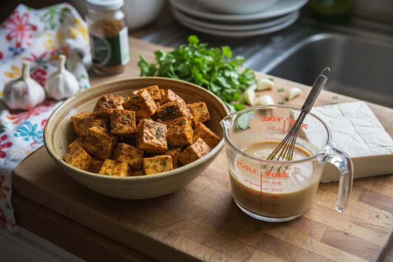 Tofu Shawarma Recette végétarienne saveurs du Moyen Orient