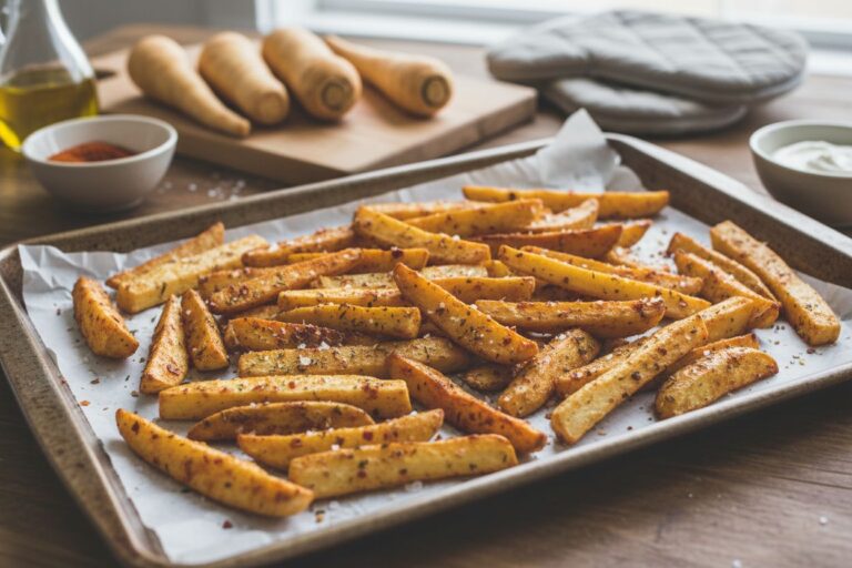 Frites de Panais Épicées Recette Croustillante Facile et Saine
