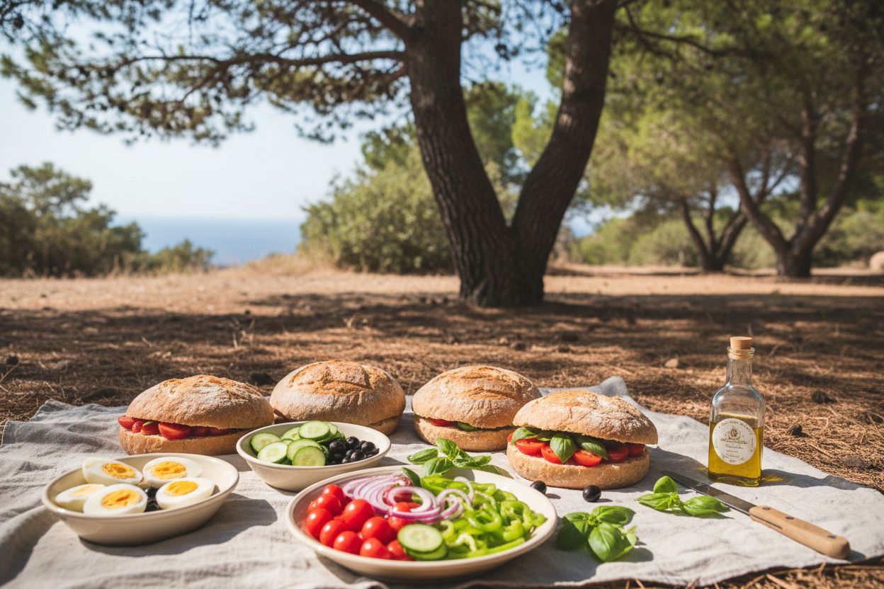 Pan bagnat niçois végétarien Recette ensoleillée
