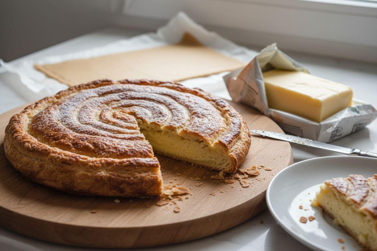 Galette des rois frangipane sans œuf