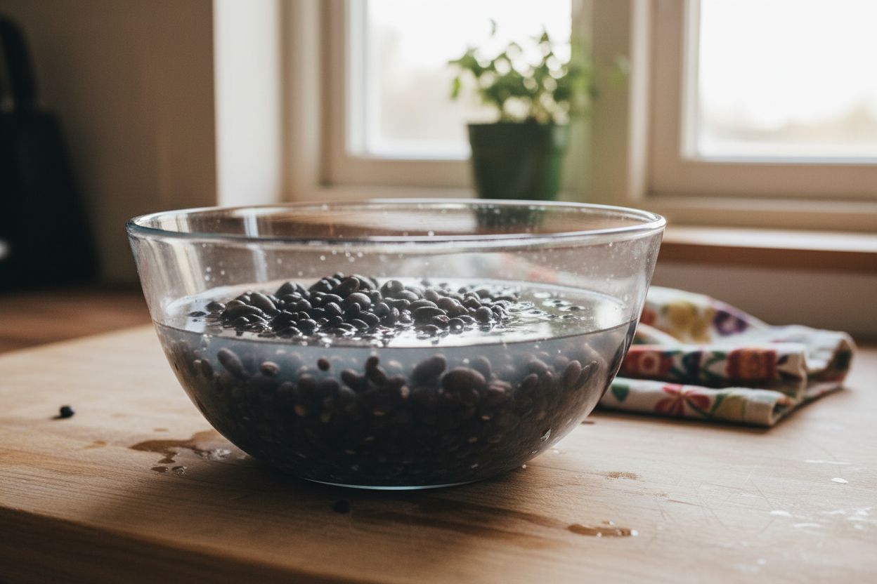 Soupe de haricots noirs à la cubaine