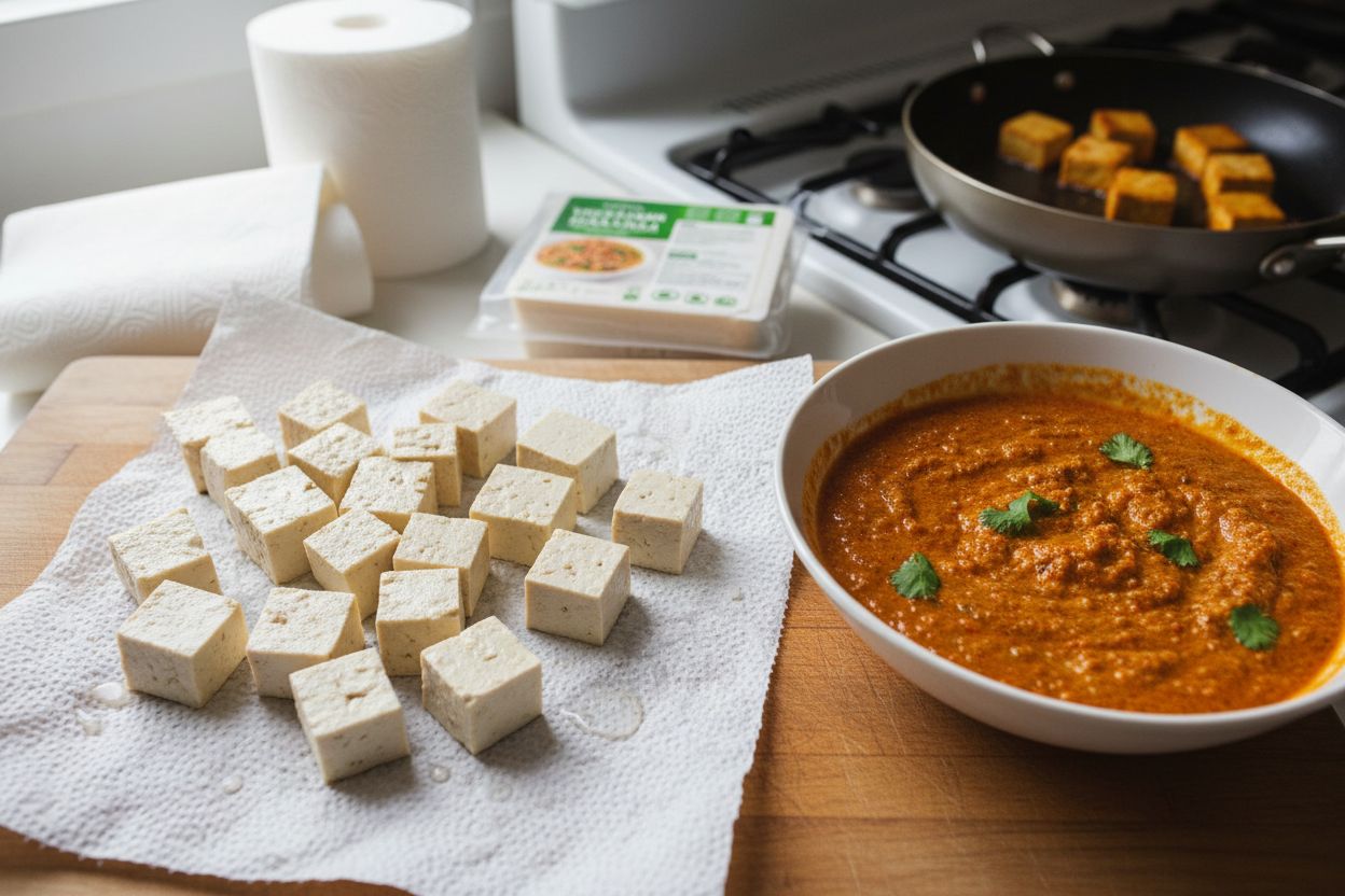 Tofu tikka masala