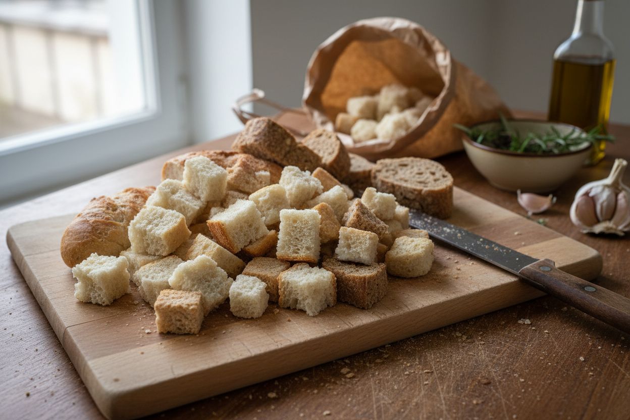 Que faire avec du pain rassis (au-delà du pudding)