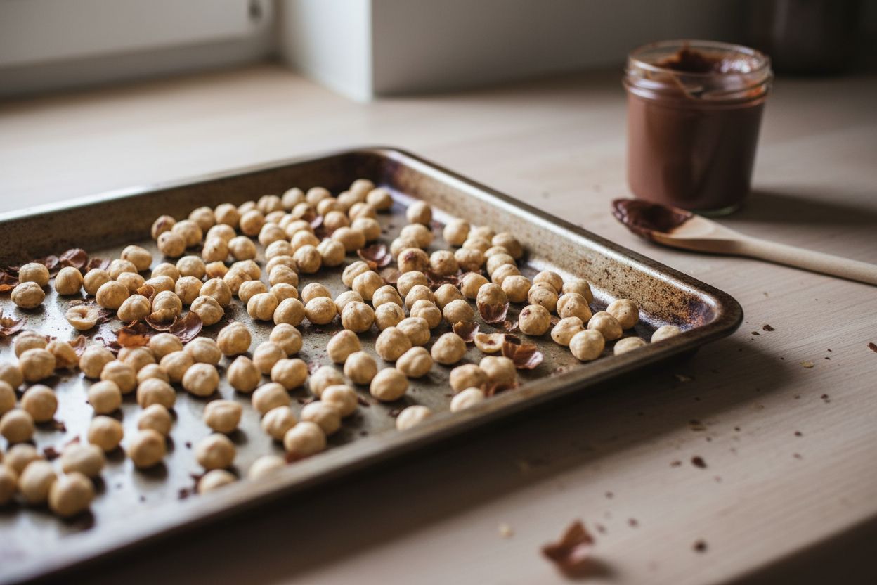 Pâte à tartiner chocolat-noisette maison sans huile de palme