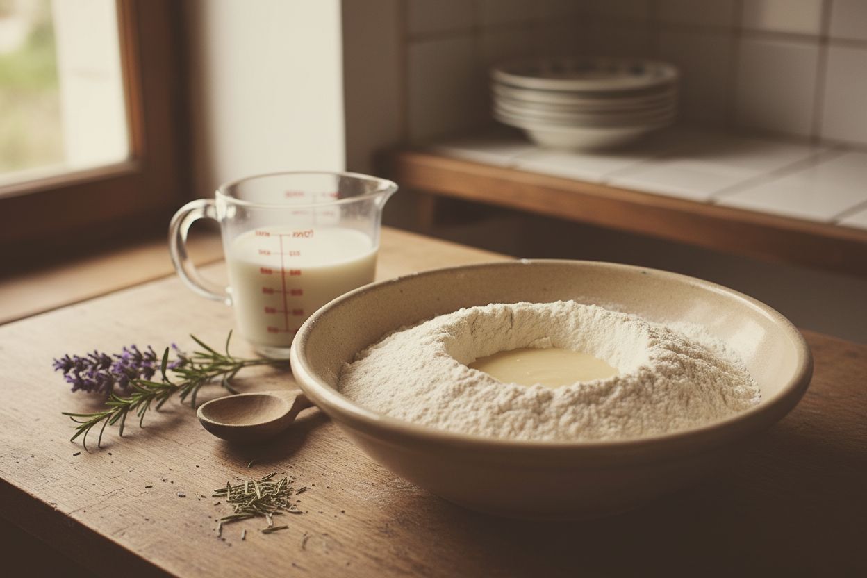 Crêpes de la Chandeleur sans œuf terminé