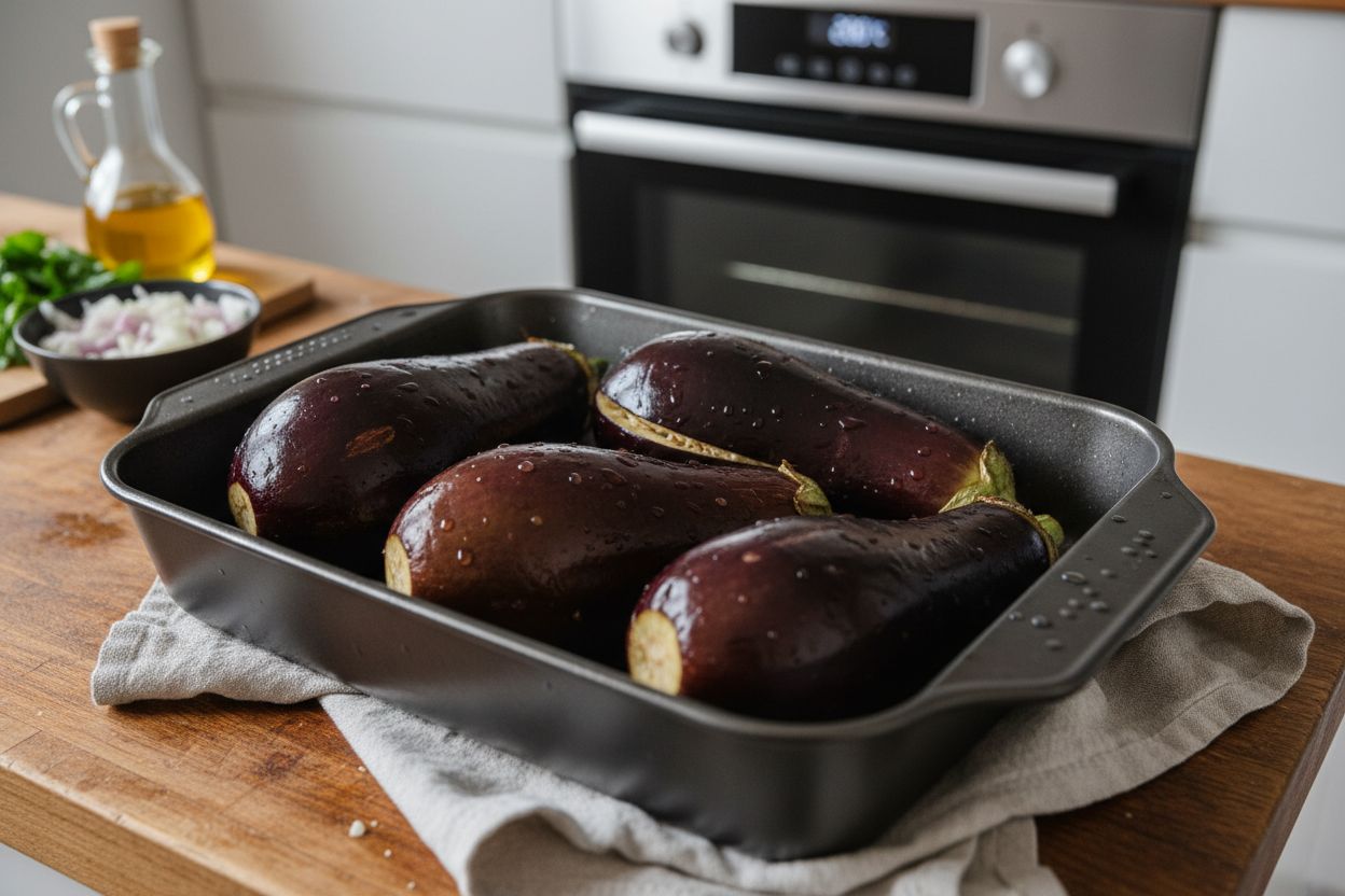 Recette végétarienne Aubergines Farcies Turques Un festin d Istanbul