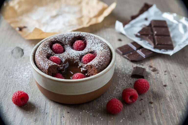 Recette Fondant Chocolat Framboises Moelleux Gourmand Parfumé