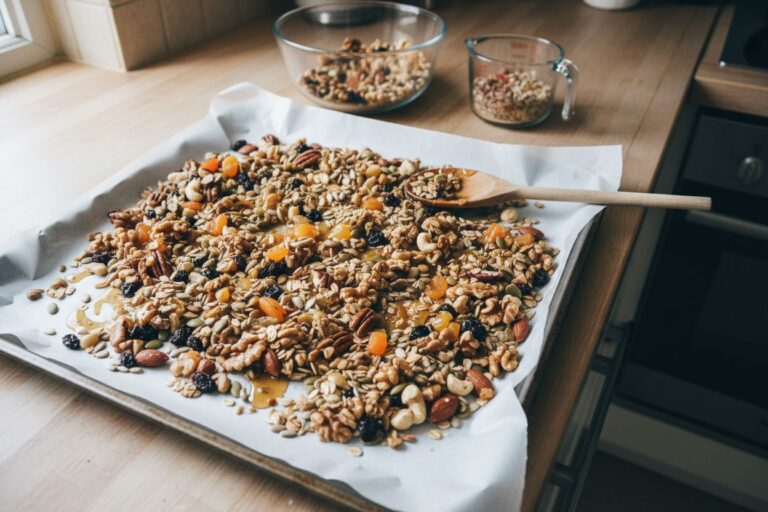 Recette Granola maison Énergisant sans sucre raffiné