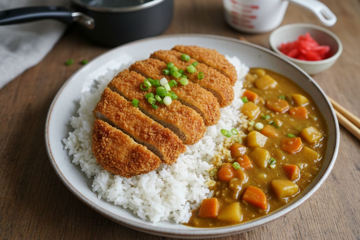 Recette Katsu Curry Végétarien croustillant et parfumé
