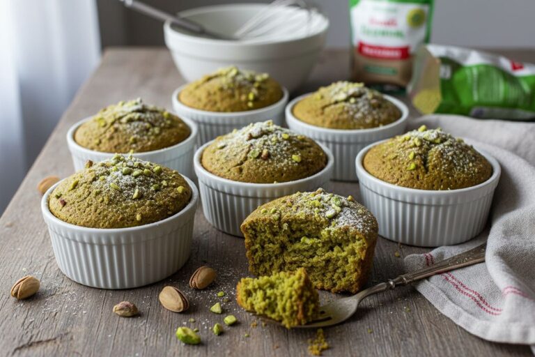 Recette moelleux pistache gourmand facile et rapide