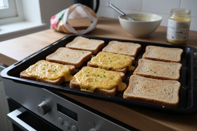 Welsh Rarebit Végétarien Recette Facile Gourmande et Moelleuse