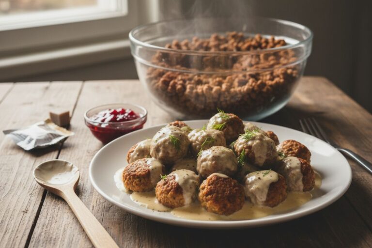 Boulettes Suédoises Végétariennes La recette gourmande et moelleuse