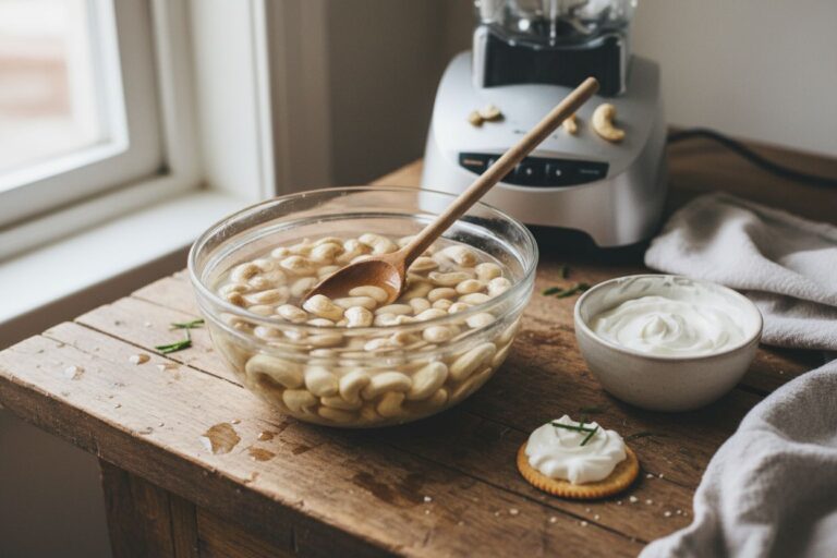 Crème végétale maison onctueuse rapide et saine